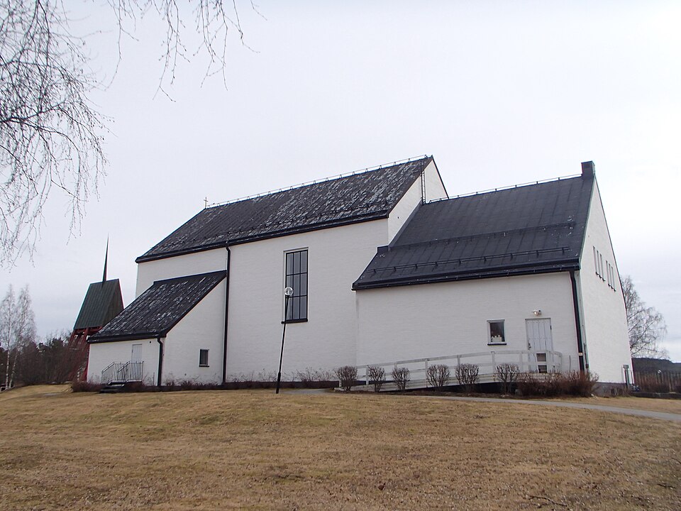 The church building of "Ånge kyrka" at Kyrkvägen 9, Ånge