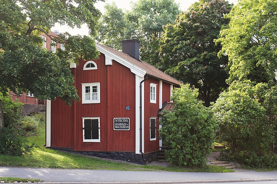 Nyboda hembygds- och skolmuseum i Huddinge.