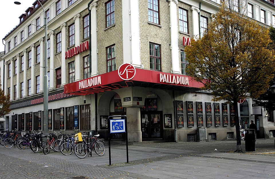 The movie theater "Palladium" in Gothenburg, Sweden a couple of months before closing down.