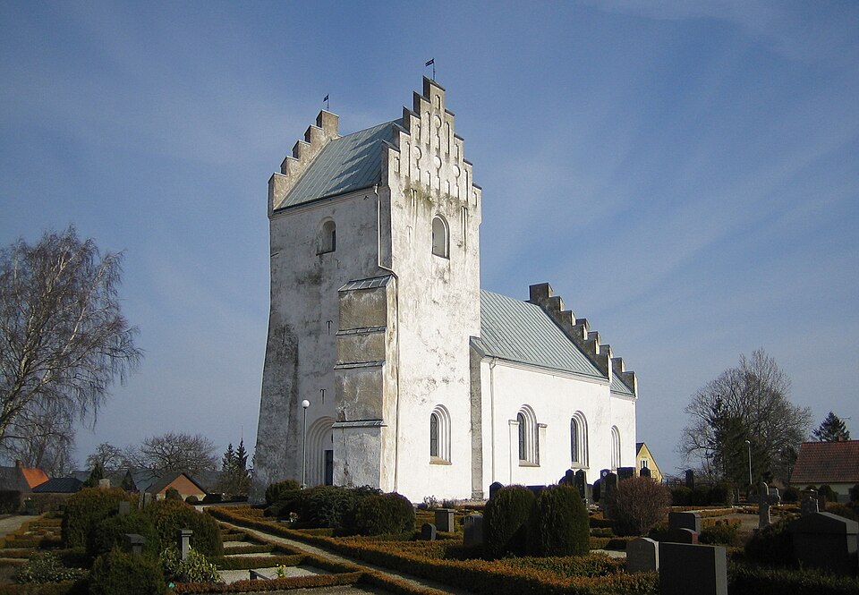 Järrestads kyrka in Skåne, Sweden