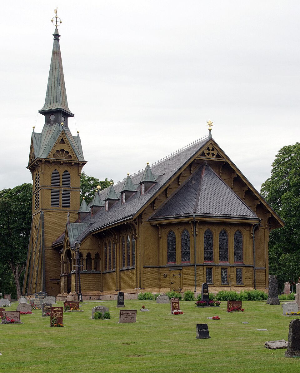 Nykyrka kyrka (swedish: church of Nykyrka), Västergötland, Sweden.