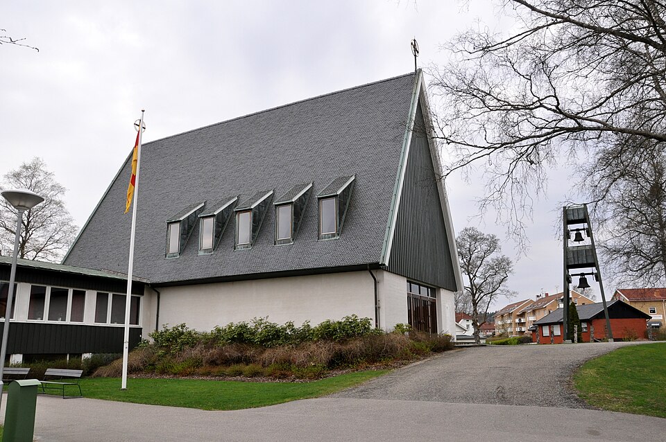 Sandareds kyrka, Skara stift Invigd 1960.