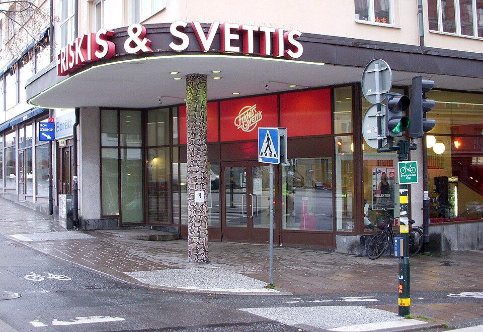 The former movie theater "Flamman" at Södermalm, Stockholm, now Friskis & Svettis Hornstull