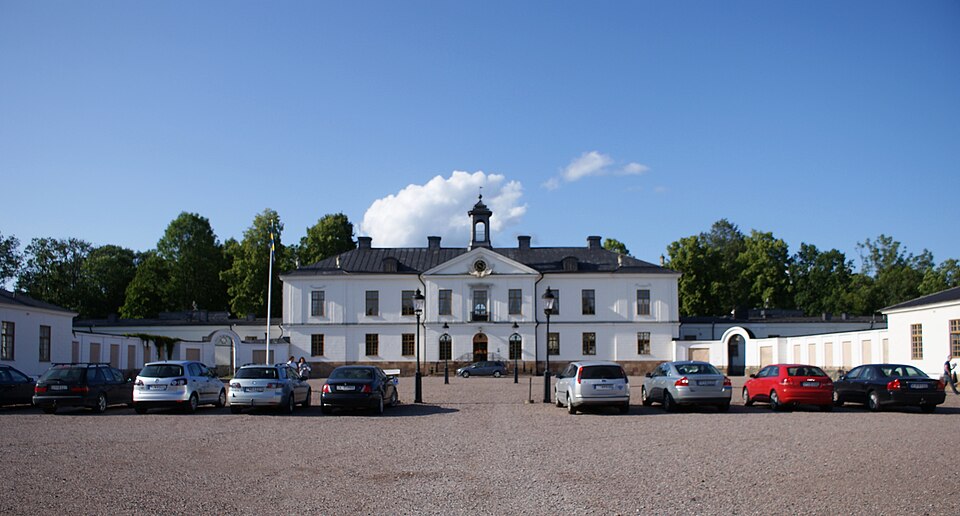 The mansion in Gimo, summer of 2009