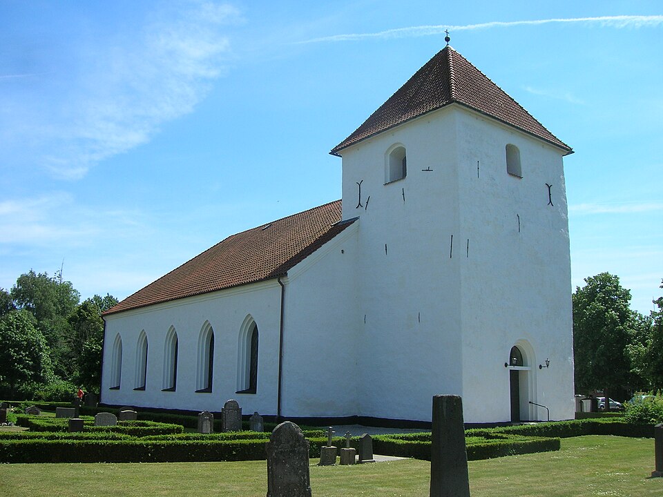 Vanstad Church, Sjöbo Municipality, Scania, Diocese of Lund, Sweden.
