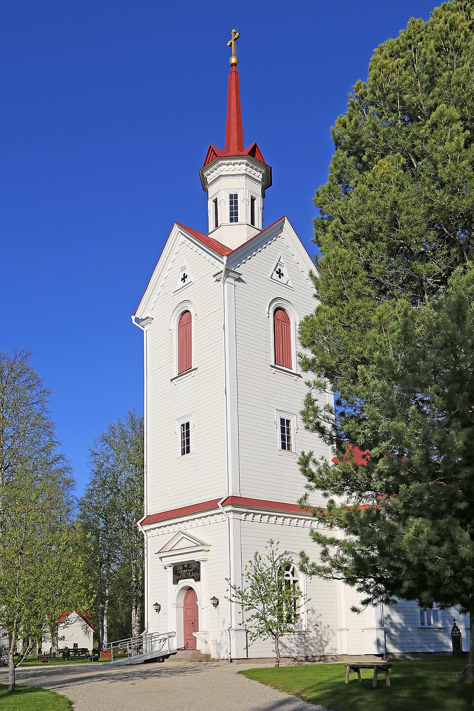 Rätan Church. Rätan - a suburb of the municipality of Berg with around 200 inhabitants - is located on the lake Rätansjön in the province of Jämtland County, Sweden.