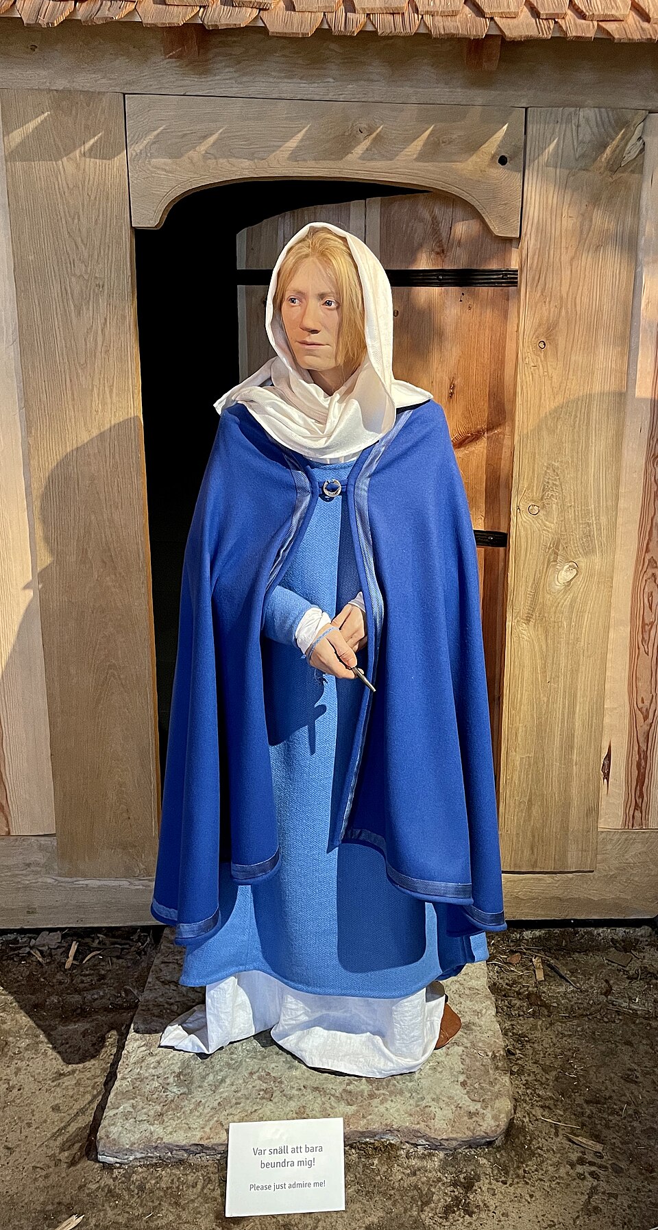 Kata from Varnhem, living at the Kata Farm in Sweden. Some hundred years before the Varnhem monastery was built around 1150 by the Cistercians, the same place already brandished one of the oldest Chri