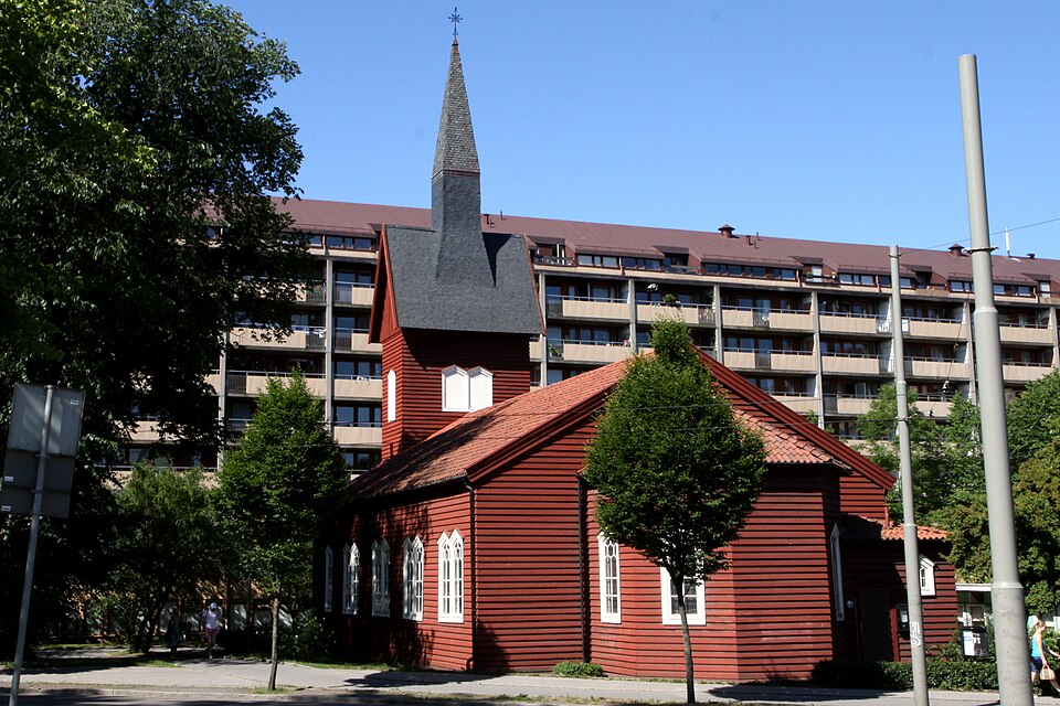 Landala kapell (chapel) in Gothenburg, Sweden