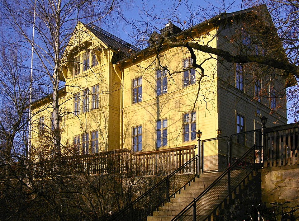 "Djurgårdsskolan" vid Djurgårdsvägen på Södra Djurgården