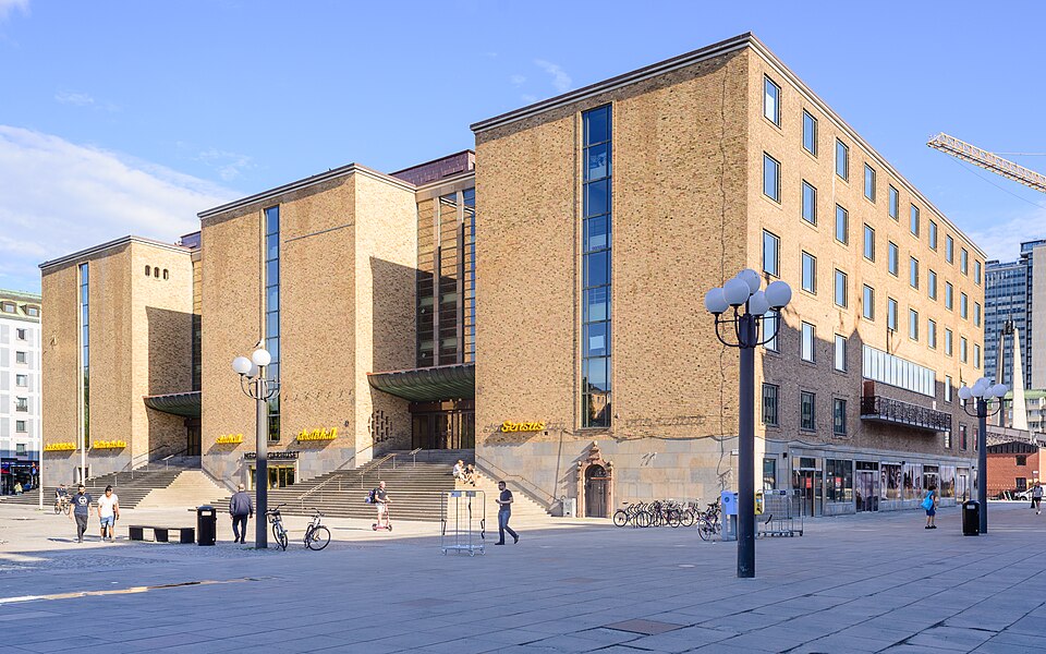 Medborgarhuset, Stockholm. The building is a civic hall in.