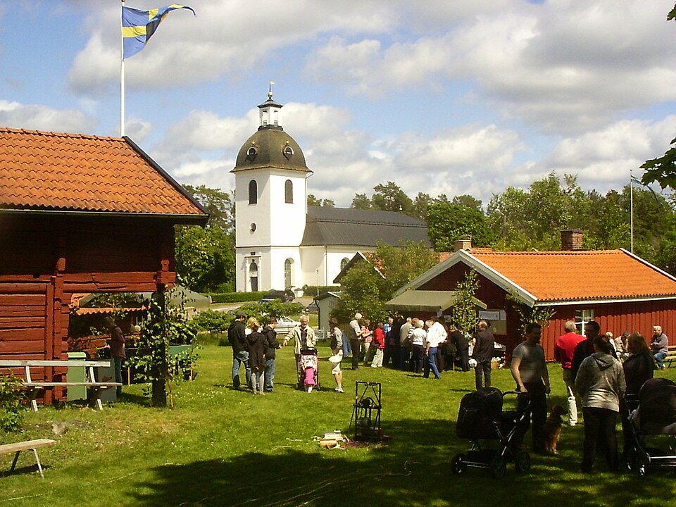 Västrum's church and open air museum