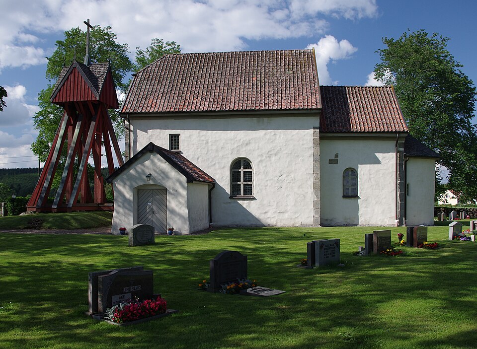 Östra Gerum church in Västergötland, Sweden.