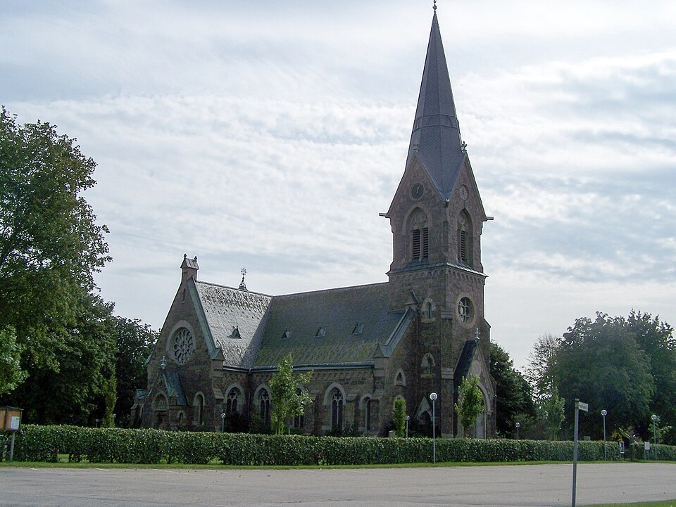 Vinberg Church, Falkenberg Municipality, Sweden.