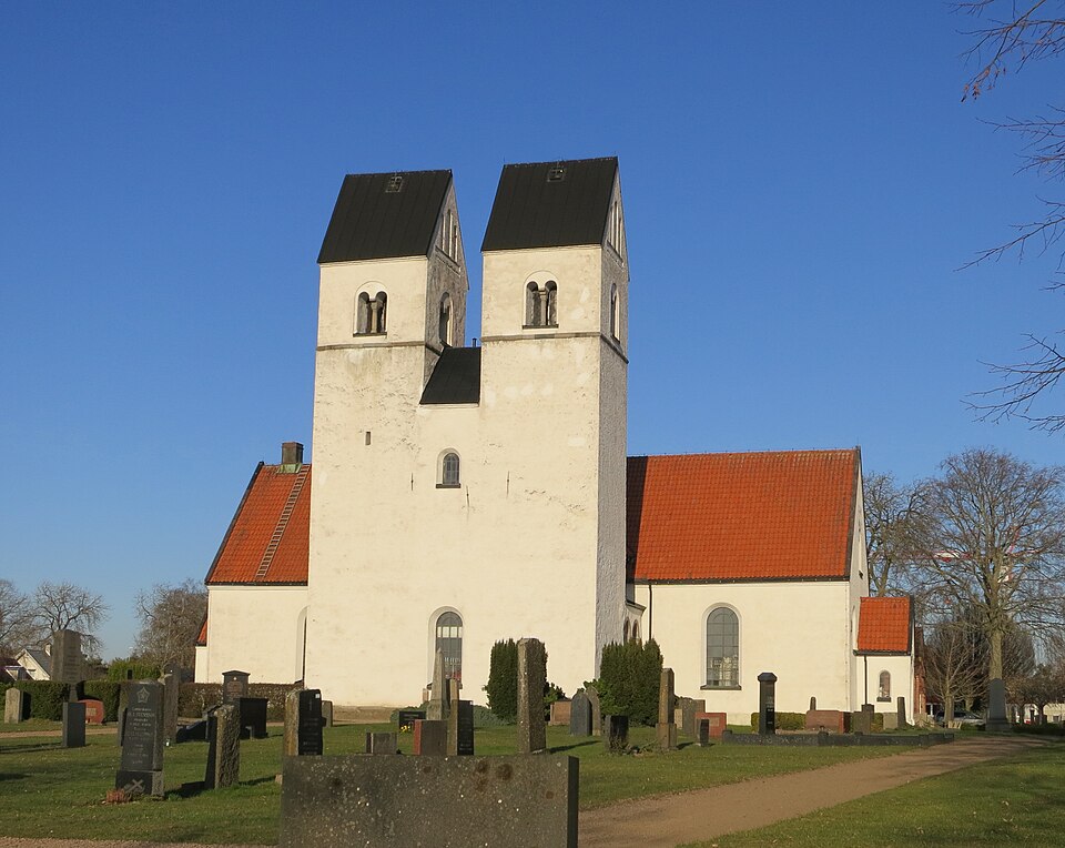 Färlövs kyrka, mars 2014