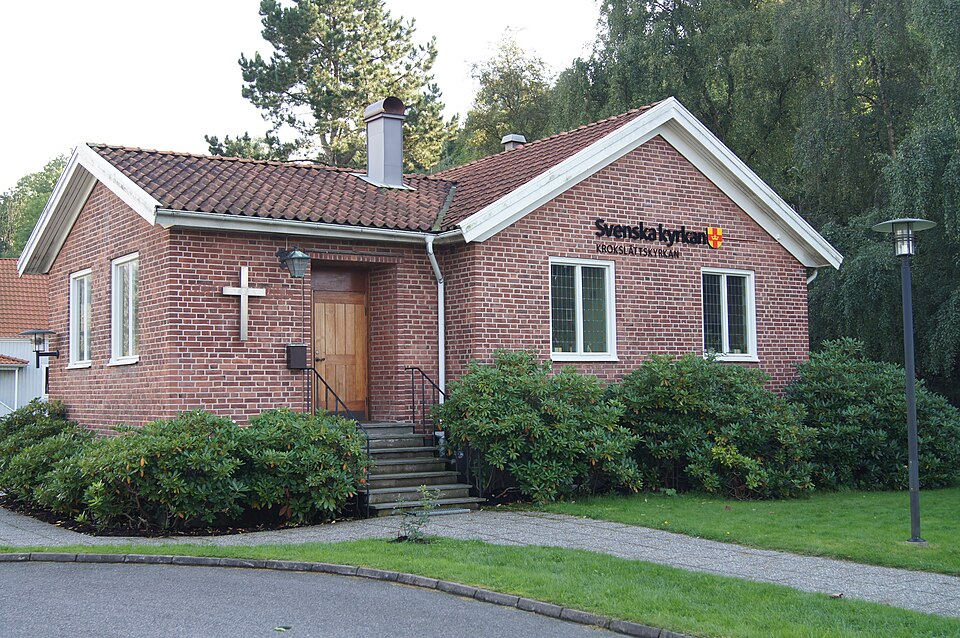 Krokslätt church of the Fässberg parish in Mölndal: main building.