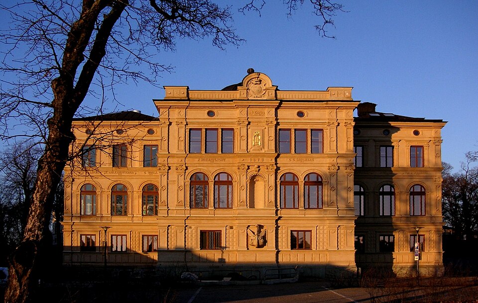 Gamla Sjökrigsskolans byggnad på Skeppsholmen i Stockholm