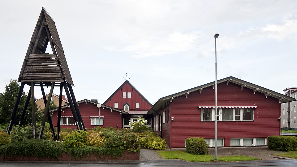 Stockslyckekyrkan church in Alingsås, Sweden.