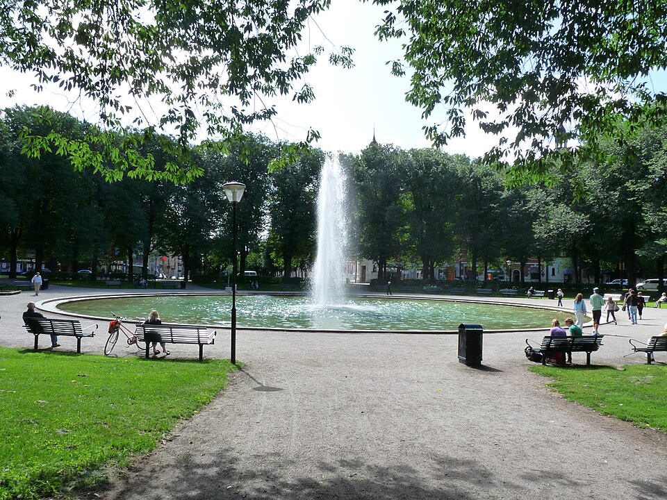 Fontain in Karlaplan