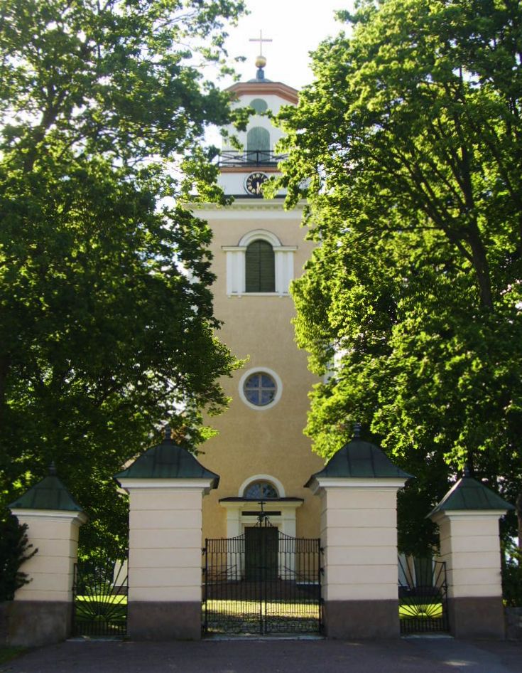The church in Mörlunda, Småland, Sweden.