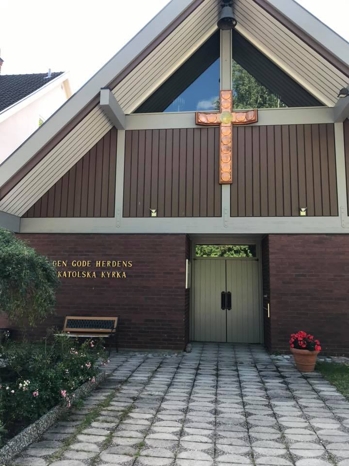 Den Gode Herdens kyrka Falun - Exteriör