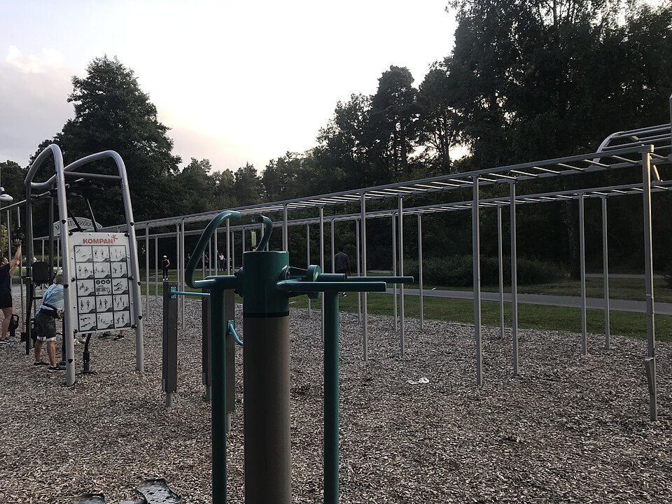 Lötsjön, outdoorgym