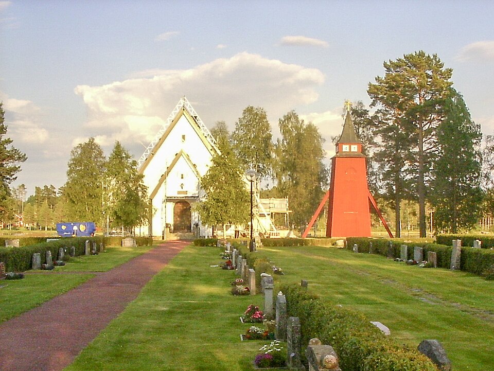Siknäs (aan rijksweg 26), kerk
