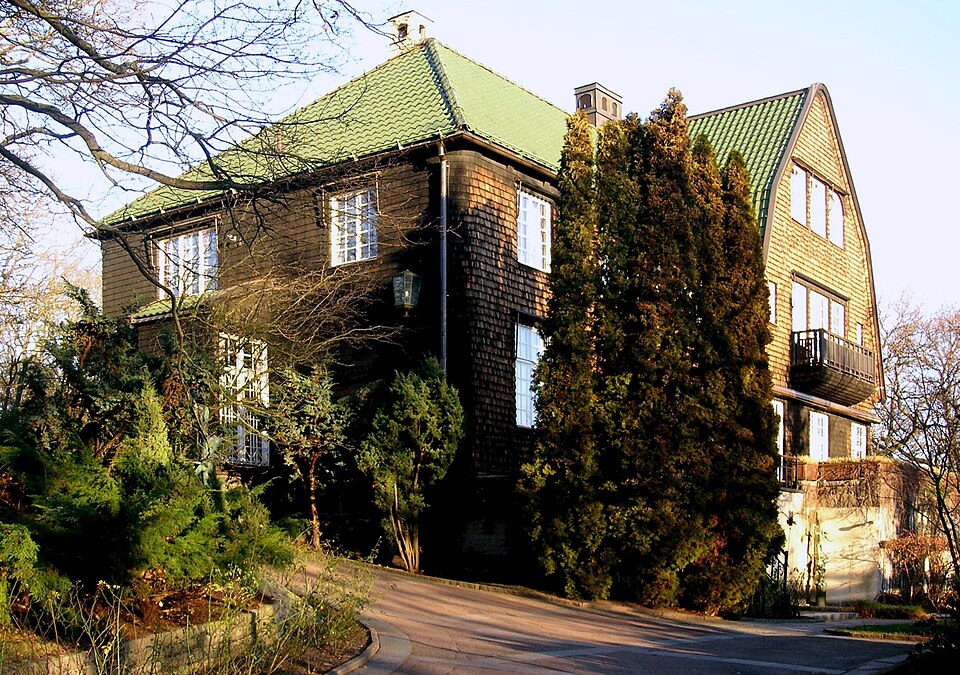 Villa Ekarne på Djurgården i Stockholm, arkitekt Ragnar Östberg.