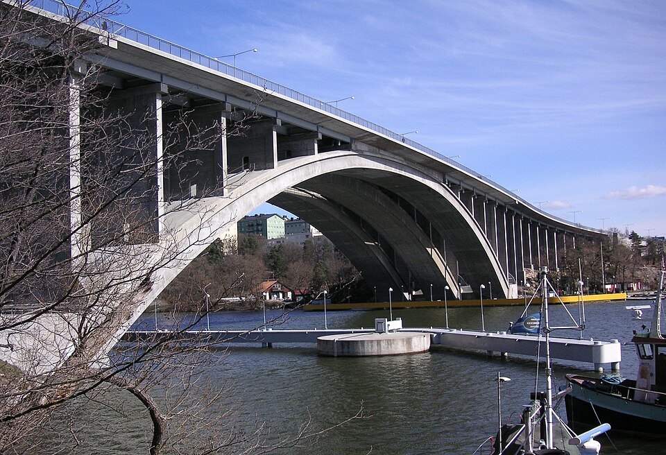 Tranebergsbron i Stockholm 2008
