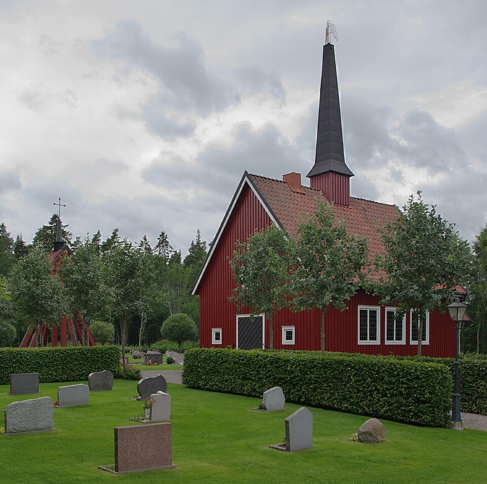 Fiskebäcks kapell (swedish: Fiskebäck chapel), Västergötland, Sweden.