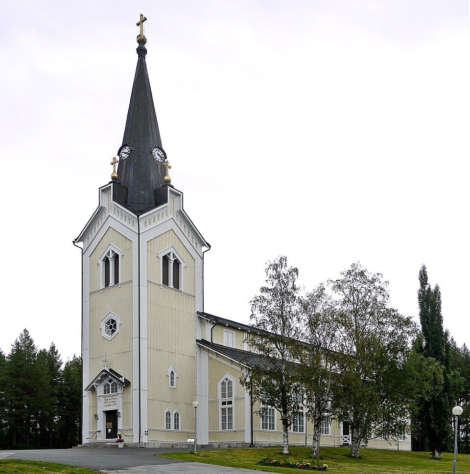 Stensele church, Diocese of Luleå, Storuman, Sweden.