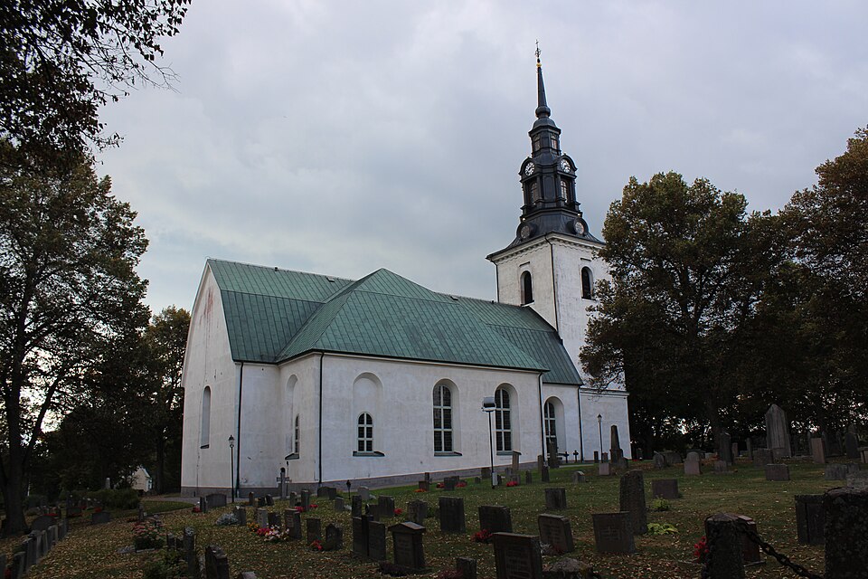 Exteriör. Västerlövsta kyrka, Heby kommun, Uppland,