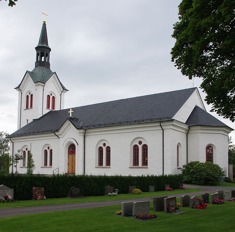Bankeryds kyrka (swedish: church of Bankeryd), Småland, Sweden.