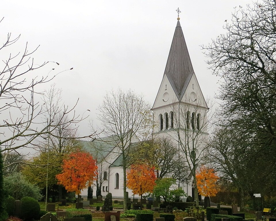 Harplinge kyrka i södra Halland