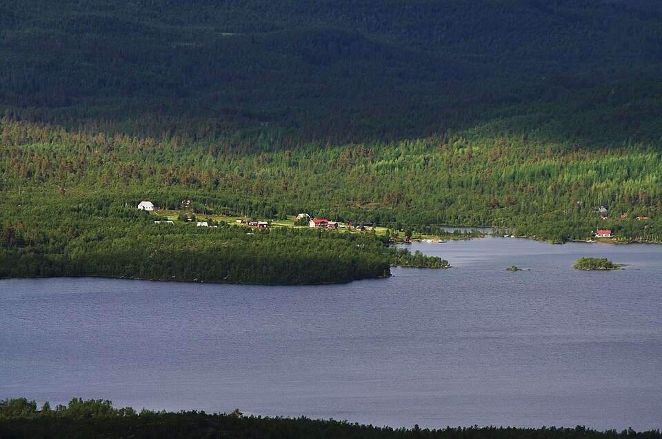 Tjeggelvas (modern spelling Tjieggelvas) is a lake in Arjeplog Municipality, Lappland, Sweden.