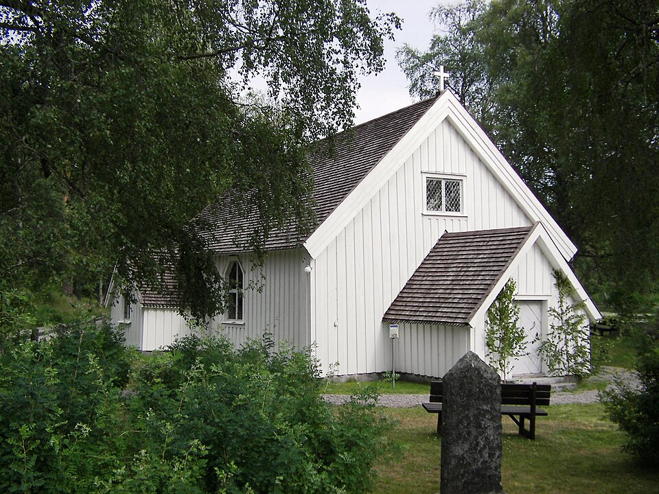 Galtström church south of Sundsvall, Sweden