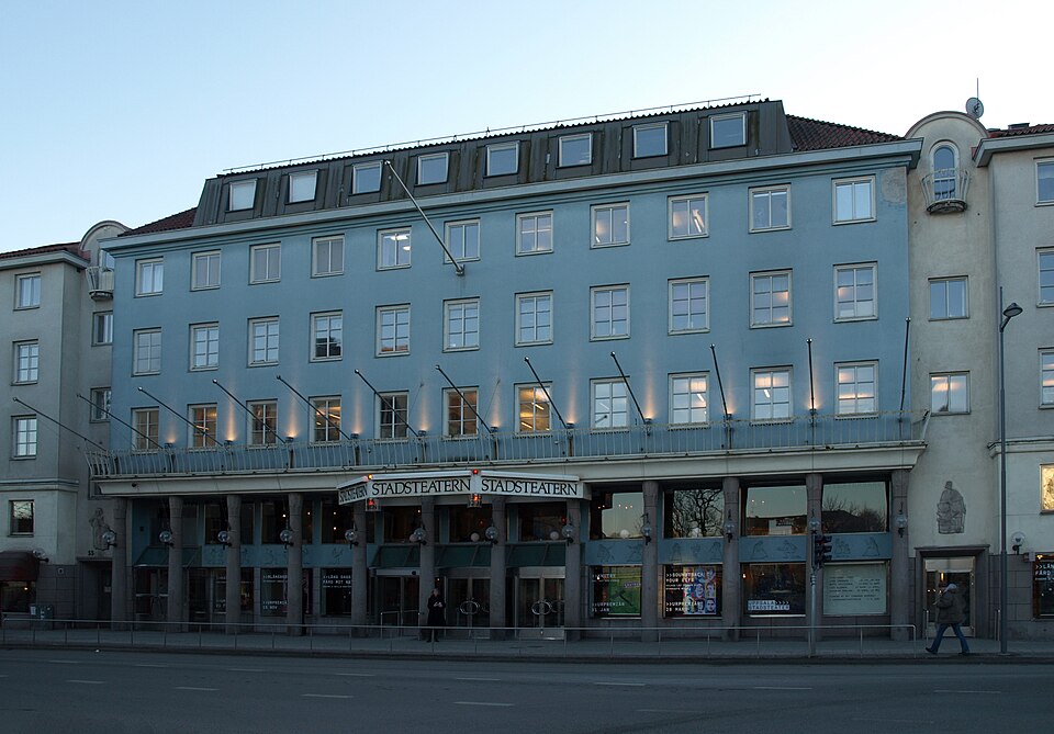 "Uppsala Stadsteater" - "Uppsala City Theatre" in Sweden