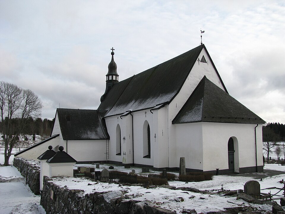 Österåkers kyrka. Källa: eget foto, fotograf EnDumEn 11 februari 2009 This is a photo of an ecclesiastical monument in Sweden, number 21300000004887 (sub-number: 21400000444855) in the RAÄ buildings d