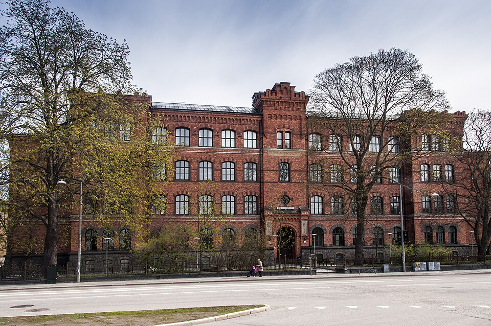 Maria folkskola, Maria skolgata 52, Ringvägen 23, Nybyggnadsår 1890 - 1892, A. Andersson (Byggmästare) Ernst Haegglund (Arkitekt) Maria Församl Skolbyggnadskommitté (Byggherre) Patrik Hanzon (Byggmäst