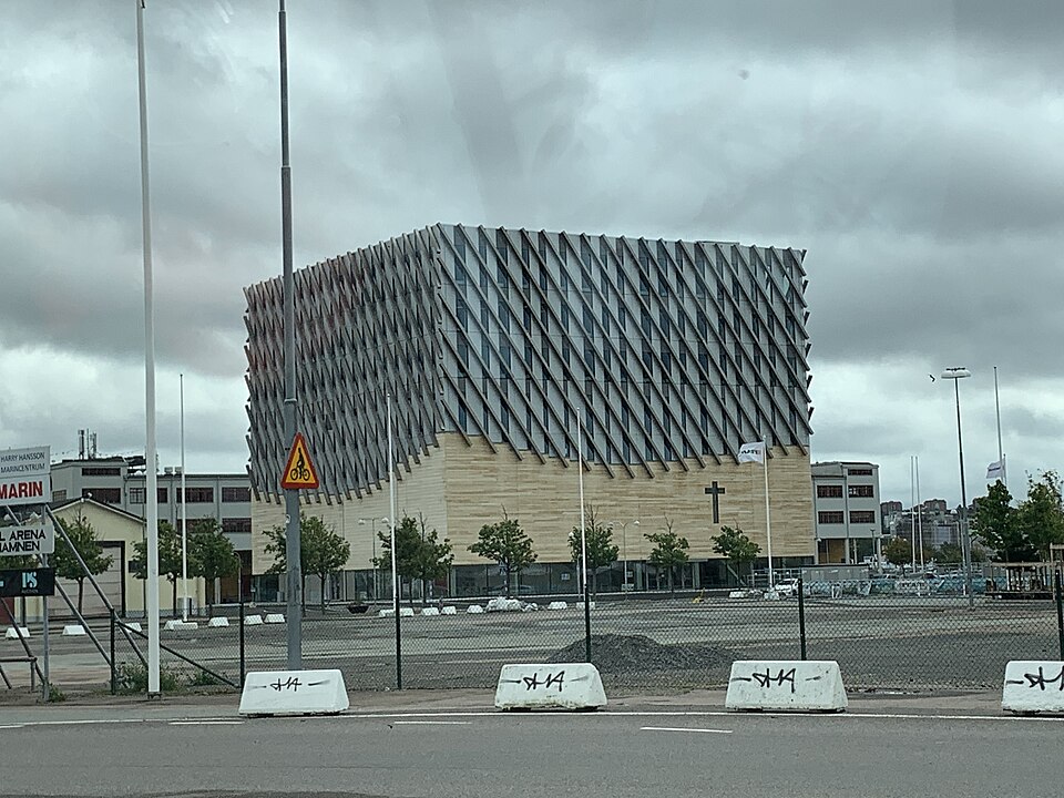 Free Port Church/Frihamnschurch in Gothenburg, Sweden.