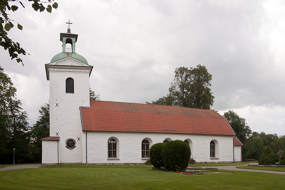 Landskyrkan, a church in Alingsås, Sweden.