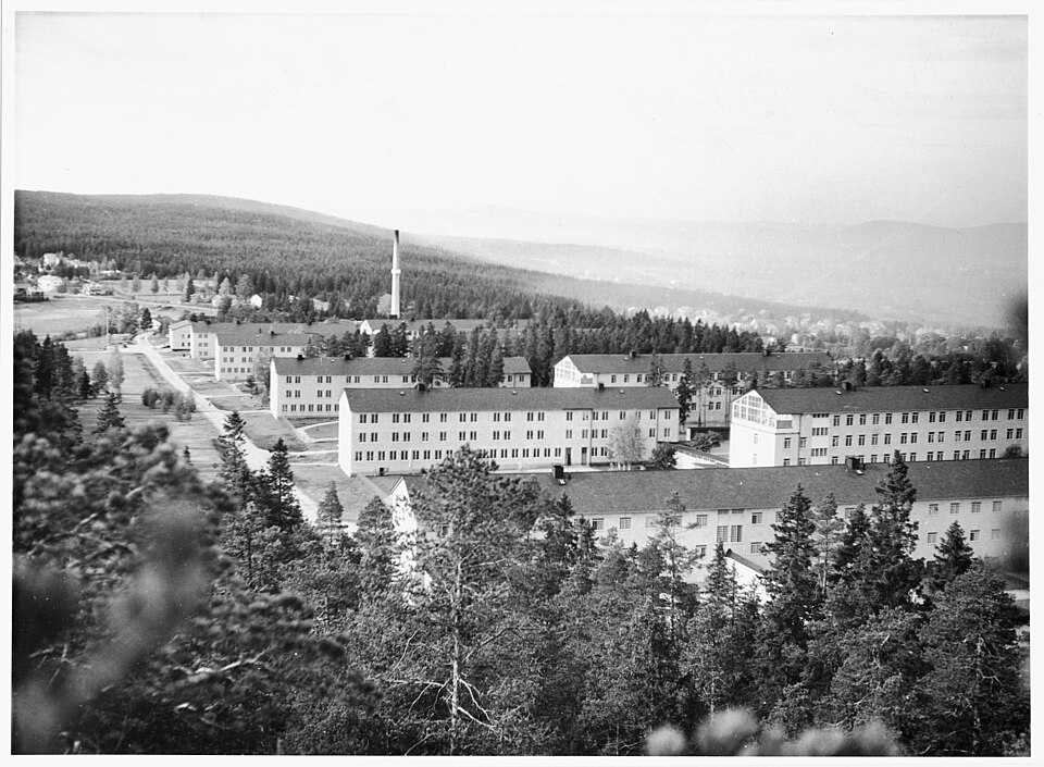 Sidsjöns sjukhus Exteriör Vy över sjukhusområdet Plats: Medelpad, Västernorrland, Sundsvall, Sundsvall (Sverige (SE)) Motiv-klassifikation : Mental och somatiskt <11.3a> (se dataset i KulturNav för me