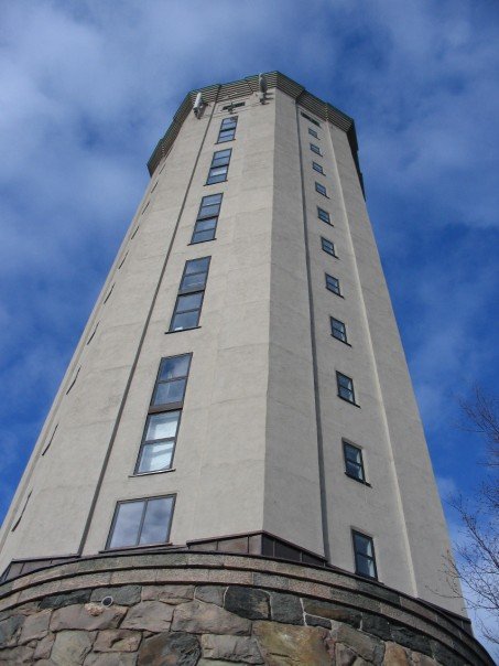 The water tower in Johanneberg, Gothenburg, Sweden. Student apartments since 1996