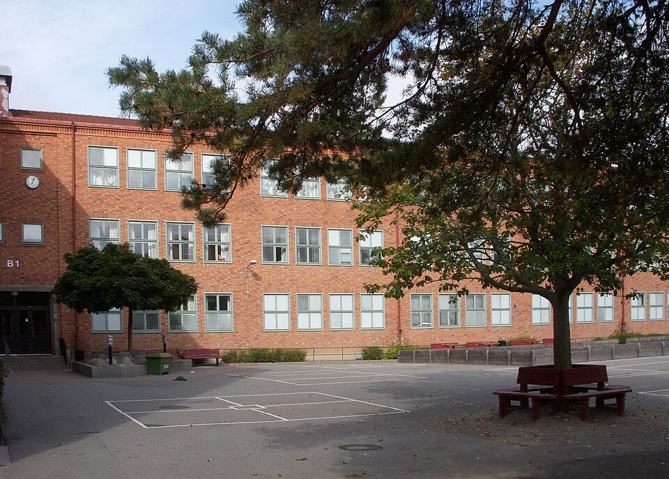 Hägerstensåsens skola, arkitekt Paul Hedqvist