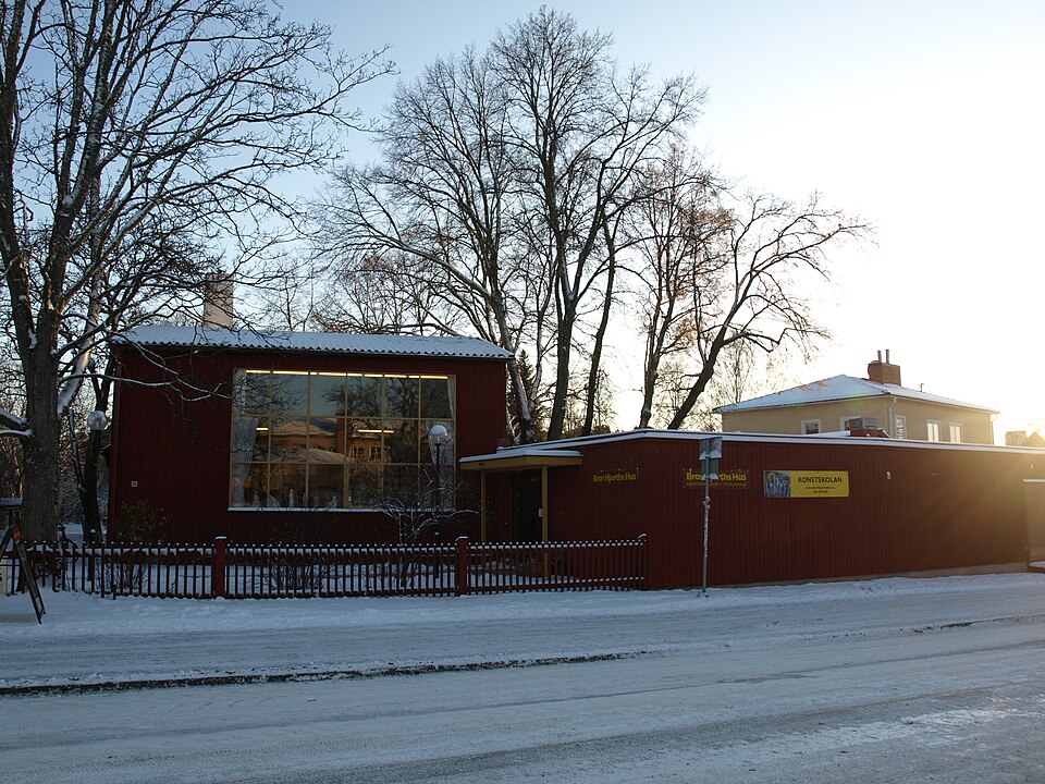 "Bror Hjorths Hus", a museum of art in Uppsala, Sweden.