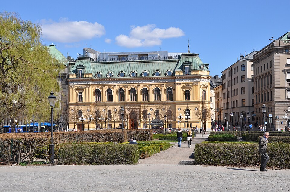 Gamla Jernkontoret, Kungsträdgårdsgatan 6, År 1872 - 1875 Nybyggnad, arkitekt Axel Kumlien