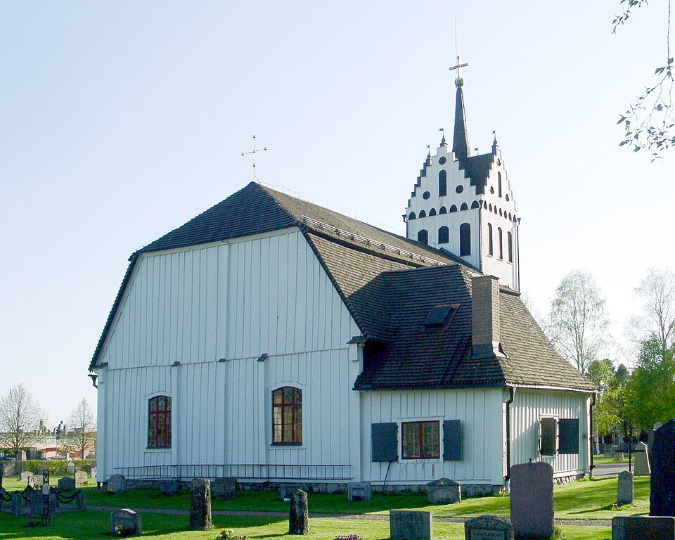 Mockfjärds kyrka från ostnordost