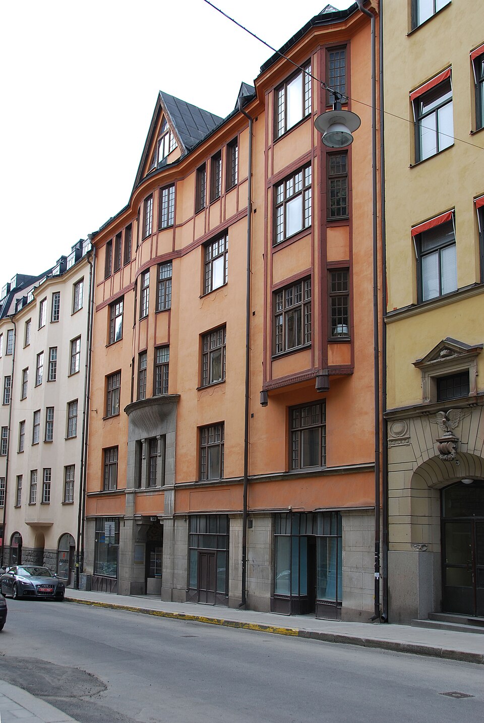 Wallingatan 30, Stockholm. Byggt 1906-1910. This is a photo of a building (without protection) in Sweden, number 21420000002172 in the RAÄ buildings database.