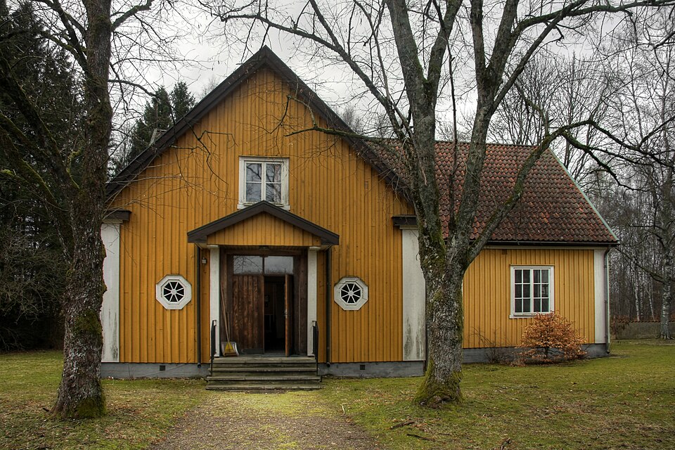 Värsjö småkyrka, small church in Skånes Värsjö in Örkelljunga Municipality, Sweden.