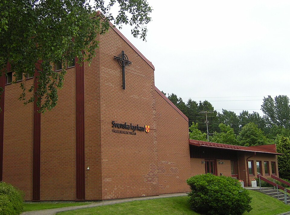 Fågelberg church in Mölndal, Sweden