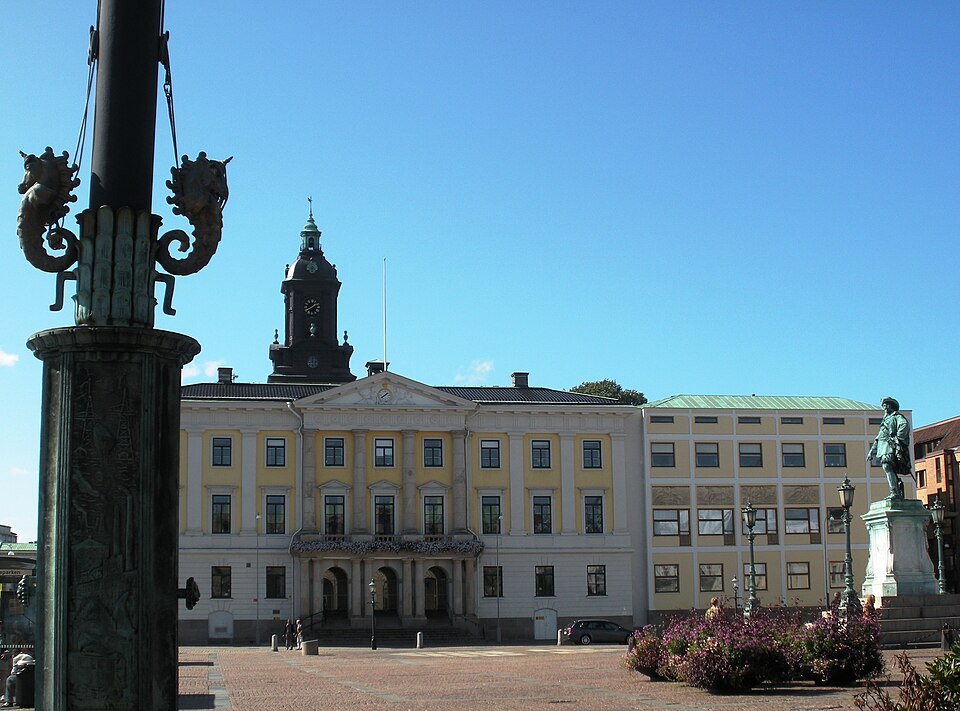 Gustaf Adolf's square in Gothenburg
